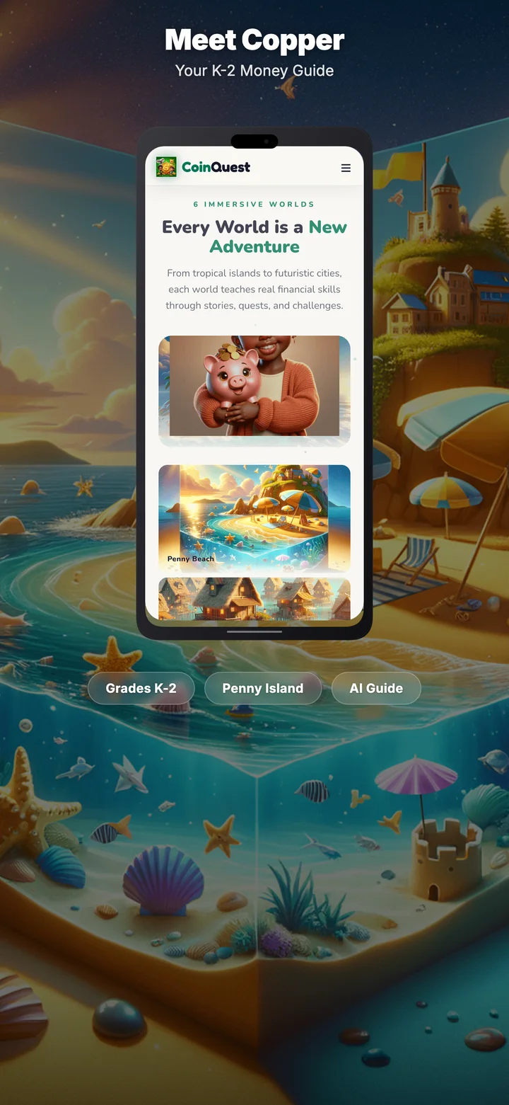 CoinQuest app screen 3